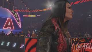 WWE 2K24 PS5 women Champions Legends mode series ep25-War back in Goat chair 4x Champions