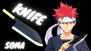 [SHOKUGEKI NO SOMA] How to make a paper Knife Soma - SOMA YUKIHIRA