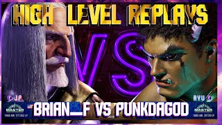 ***(BRIAN_F) JP vs (PUNKDAGOD) Ryu*** - Street Fighter 6 High Level Replays!!!