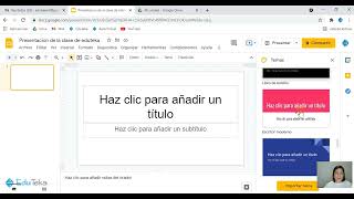 Crear presentaciones con Google Slide