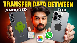 Transfer DATA From iPhone to Android | Whatsapp Business, Photos, videos, contacts | Mohit Balani