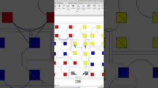 Revit Electrical Lighting Phase Color Using Filter #sketchup #cablemanagement #bimmodeling #bim