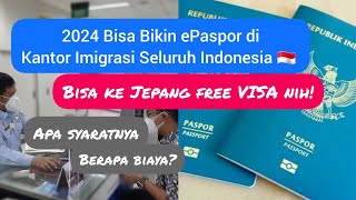 Sekarang Bisa Buat e-Paspor di Seluruh Kantor Imigrasi Indonesia