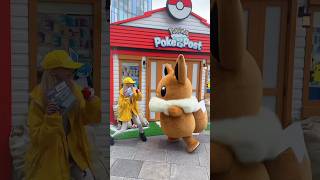 I got to fight Eevee 💥 | Working at Poké Post