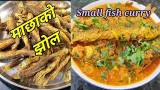 सानो माछाको झोल | sano macha ko jhol | choti machli ki curry | small fish curry | Hamro Chula