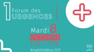 CHU de Rennes : Forum interne Urgences 2019