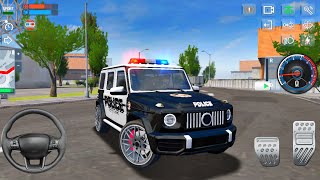 Police Simulator 2022 - Mercedes Benz G-Class Realistic Driving Video Game - Android Gameplay