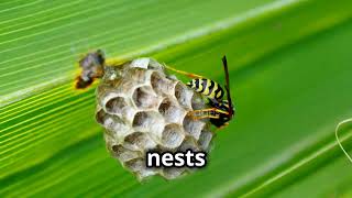 Discover the Fascinating World of Wasps! #wasp #insects #insect #insectslovers #englishvocabulary