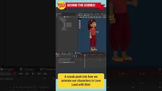 Behind the scenes - Animation with Kim