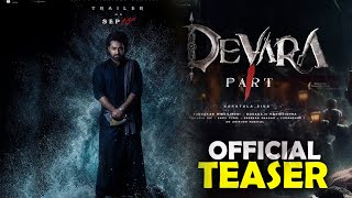 Devara Part - 1 Trailer (Telugu) | NTR | Koratala Siva | Janhvi Kapoor | Anirudh | Telugu Movies