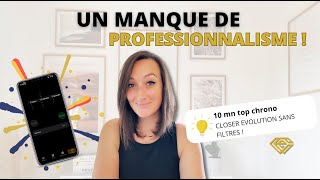 Un manque de professionnalisme des Closers ?