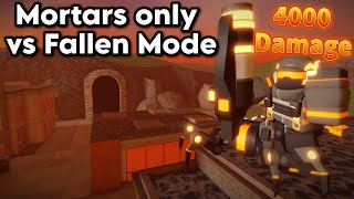 Can Mortar only beat Fallen Mode? | Tower Defense Simulator