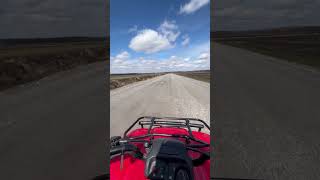 2001 Honda recon top speed run 50 mph