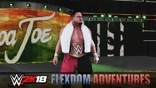 WWE 2K18 - (FlexDom Adventures) - My Career Mode Ep. 10 - Champion Vs Champion Match