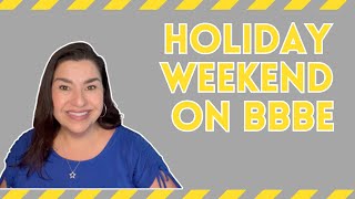 Holiday Weekend on BBBE | Beef Butter Bacon and Eggs | Challenge | Vlog