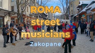 Roma, gipsy music / Zakopane / Poland /  January 13, 2024 4K