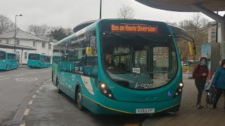 Non TFL November Day 2: Journey on the 190 (1652, KX61LFP) Wright Streetlite DF