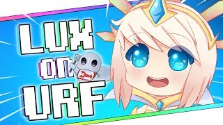 LUX IS BROKEN! (on URF MODE) - League of Legends