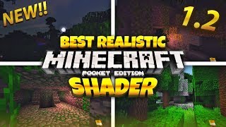 NEW BEST MCPE 1.2 SHADERS! Realistic SSPE Shaders HD - (Minecraft PE 1.2)