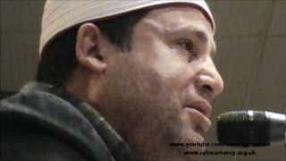 Sheikh Hajjaj Hindawi-Preston-Surah Fusslilat-Alaq&Dua Part3 (Rahmamercy Quran Tour 2012)