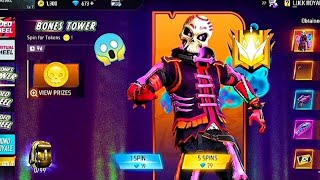 BONES TOWER BUNDILE GHOST RING EVENT OB42 UPDATE AMAZING RARE BUNDILE FREE FIRE