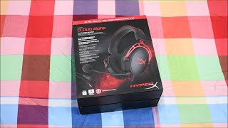 Unboxing : HyperX Cloud Alpha Gaming Headset