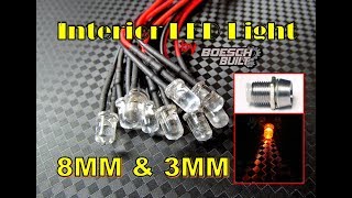 Car Interior Led Light Review Amber Color by BOESCH BUILT