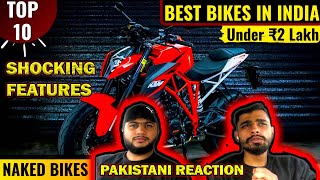 Top 10 Best Bikes Under 2 Lakh On-Road Price in India | Pakistani Reaction |#indianbikes