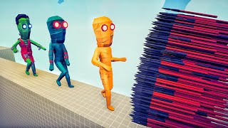 GIANT ZOMBIE + MUMMY + FRANKENSTEIN vs EVERY GOD - Totally Accurate Battle Simulator TABS