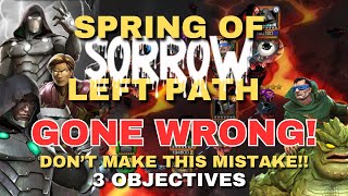 SOS Gauntlet Left Path GONE HORRIBLY WRONG! DO NOT Make This Mistake! 3 Objectives Done!!