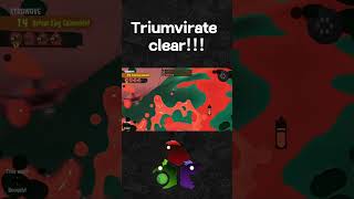 Triumvirate clear!!!! #splatoon3 #splatoon #salmonrun #bigrun