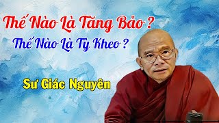 Thế Nào Là Tăng Bảo ? Thế Nào Là Tỳ Kheo ? | Sư Giác Nguyên | Sư Toại Khanh