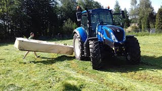 Sianokosy 2019 w pryzmę ㋡ 1 pokos ㋡  Fendt | 3x New Holland | Krone |