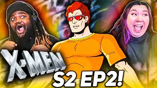 Cyclops is SCARY when he's mad! 😱 X-Men The Animated Series! 2X2 REACTION!!