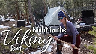 3 Women for a night in a Viking Tent - Spirit Forest - S5 -Ep#28