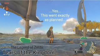 When You Make a Raft and It Works Perfectly... | Tears of the Kingdom