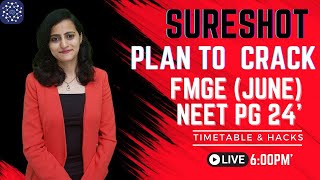 Ultimate strategy to crack FMGE June 24 and NEETPG July 24| Dr. Nikita Nanwani| You can do it