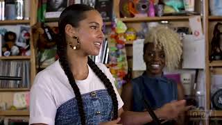 Alicia Keys NPR Music Tiny Desk Concer1