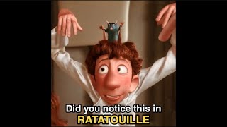 Did you notice this in RATATOUILLE #shorts