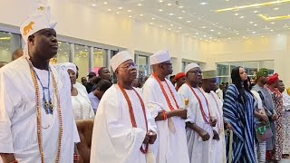 OONI WITH QUEENS, KINGS  FAMILY AND FRIENDS AT THE OJAJA PARK AKURE OPENING