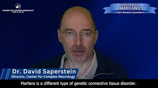 Q&A Session with Dr. David Saperstein - What about MARFANS?