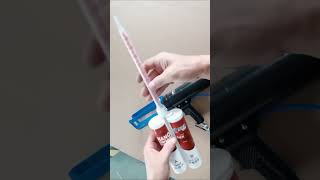 600ml and 400ml 1:1 and 2:1 size two component pneumatic caulking gun