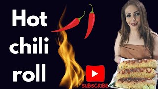 hot chili roll #recipe