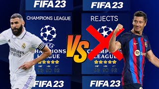 Champions League vs. Champion League Rejects!