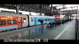 ICF Deccan Queen | Mumbai to Pune Journey | #deccanqueen डेक्कन क्वीन