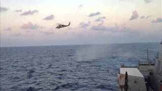 U S  Navy search and rescue flights continue in effort to locate MH370