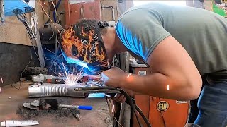 Homemade X-pipe | Build your own X-pipe | DIY