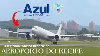 Airbus A330-941neo da Azul linhas aéreas (albino) PR-ANC no Aeroporto do Recife.