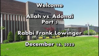 Allah vs Adonai part 3