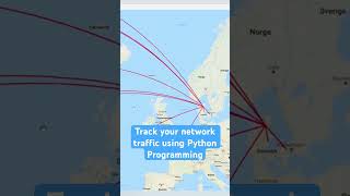 Networking tracking using Python Programming and Wireshark